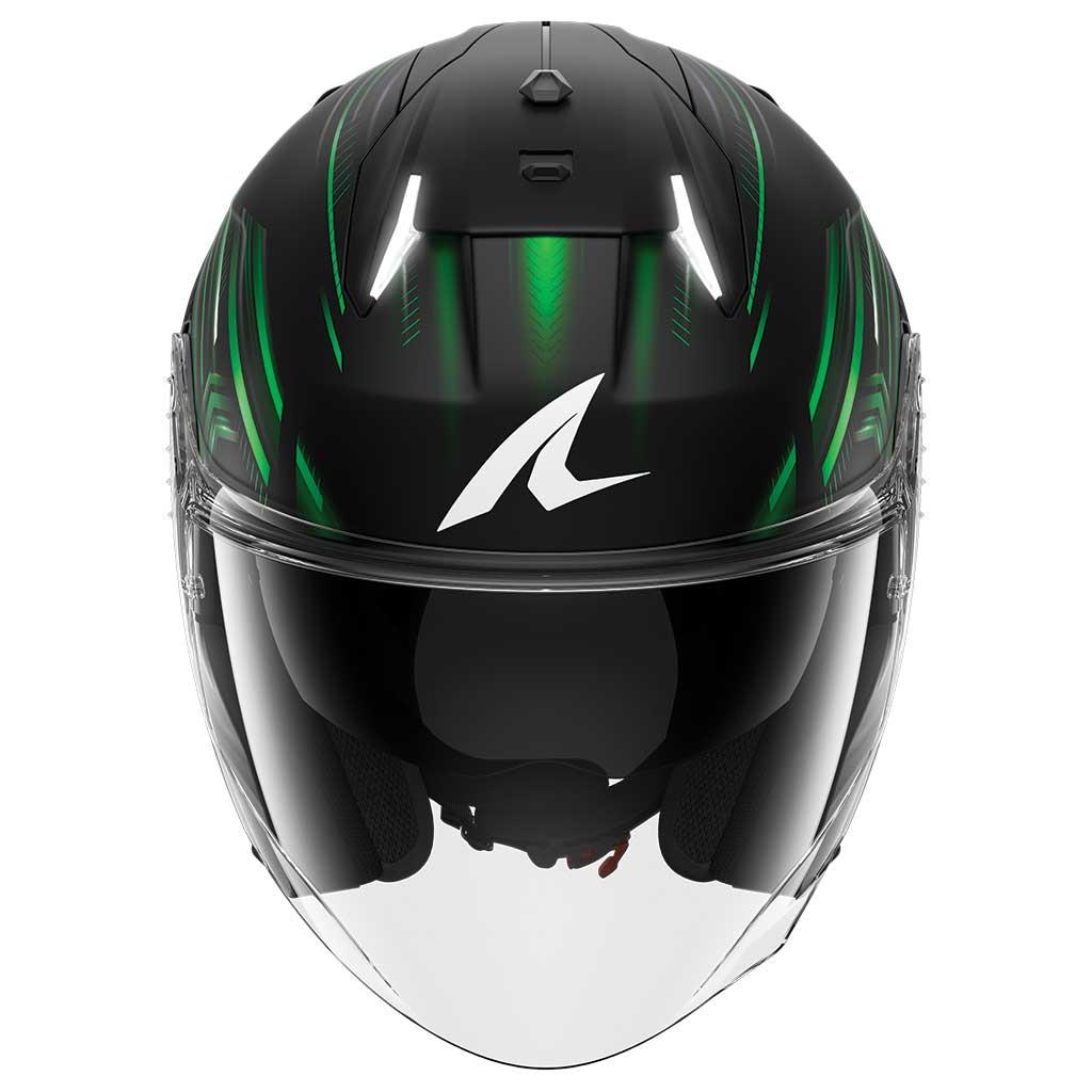 Shark Skwal I3 Jet Light-Blur Black Green