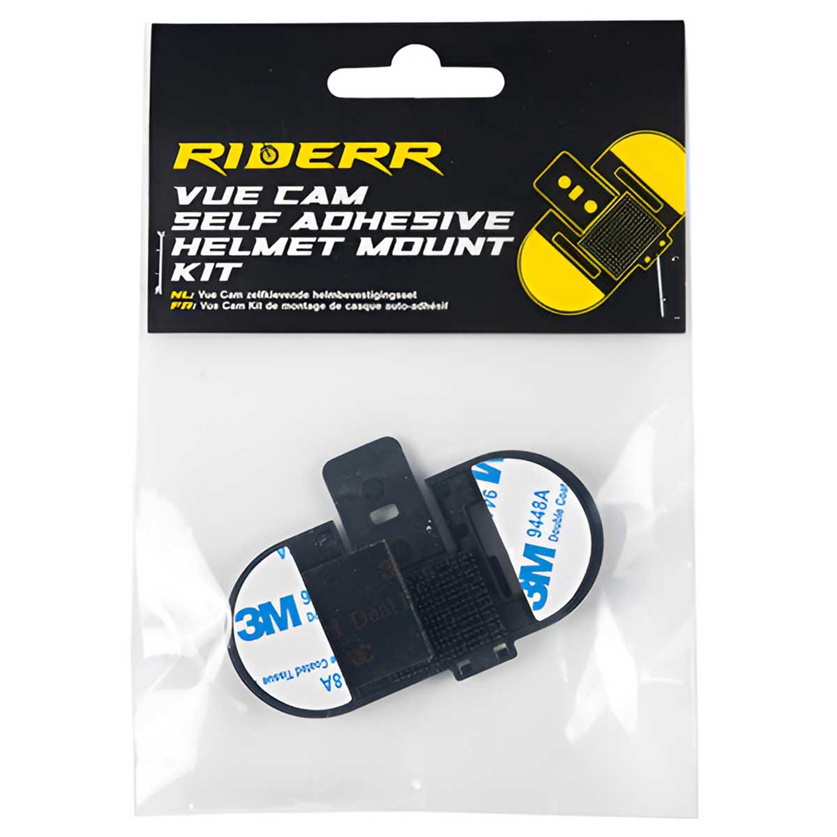RiderR Vue Camera Self Adhesive Slip Black