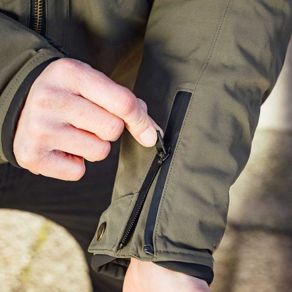 Merlin Coplow Laminated Jacket Green