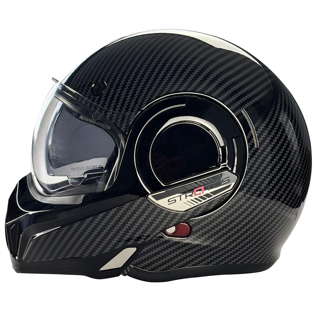 Viper F242 Reverse Flip Over Helmet Carbon Wrap