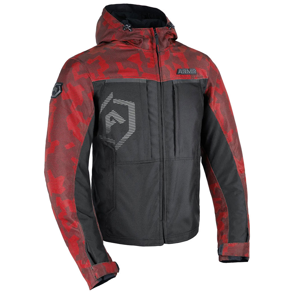 ARMR Suko 1.0 WP Waterproof Mens Jacket Red Camo