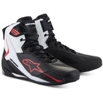 Alpinestars Faster-4 Short Boots Black White Red
