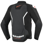 Alpinestars GP Force V2 Leather Jacket White Black