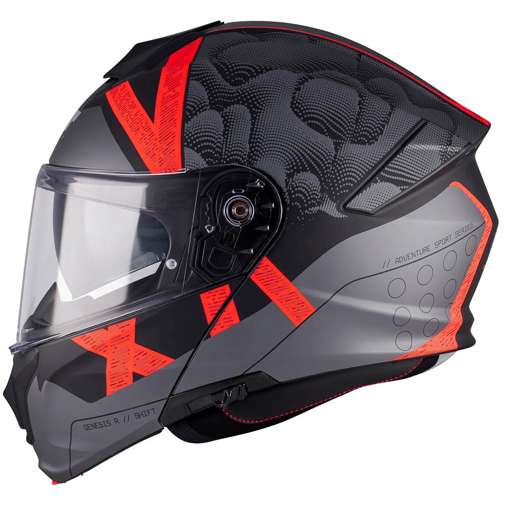 MT Genesis R Shift B15 Matt Black Red