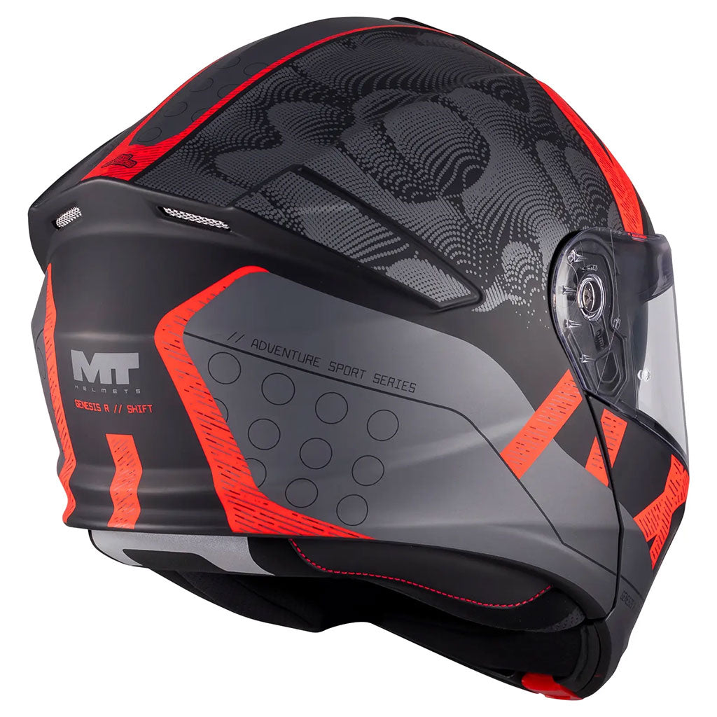 MT Genesis R Shift B15 Matt Black Red