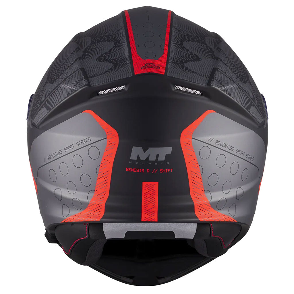 MT Genesis R Shift B15 Matt Black Red