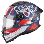 MT Stinger 2 Youth Rocket C17 Matt Blue Red White