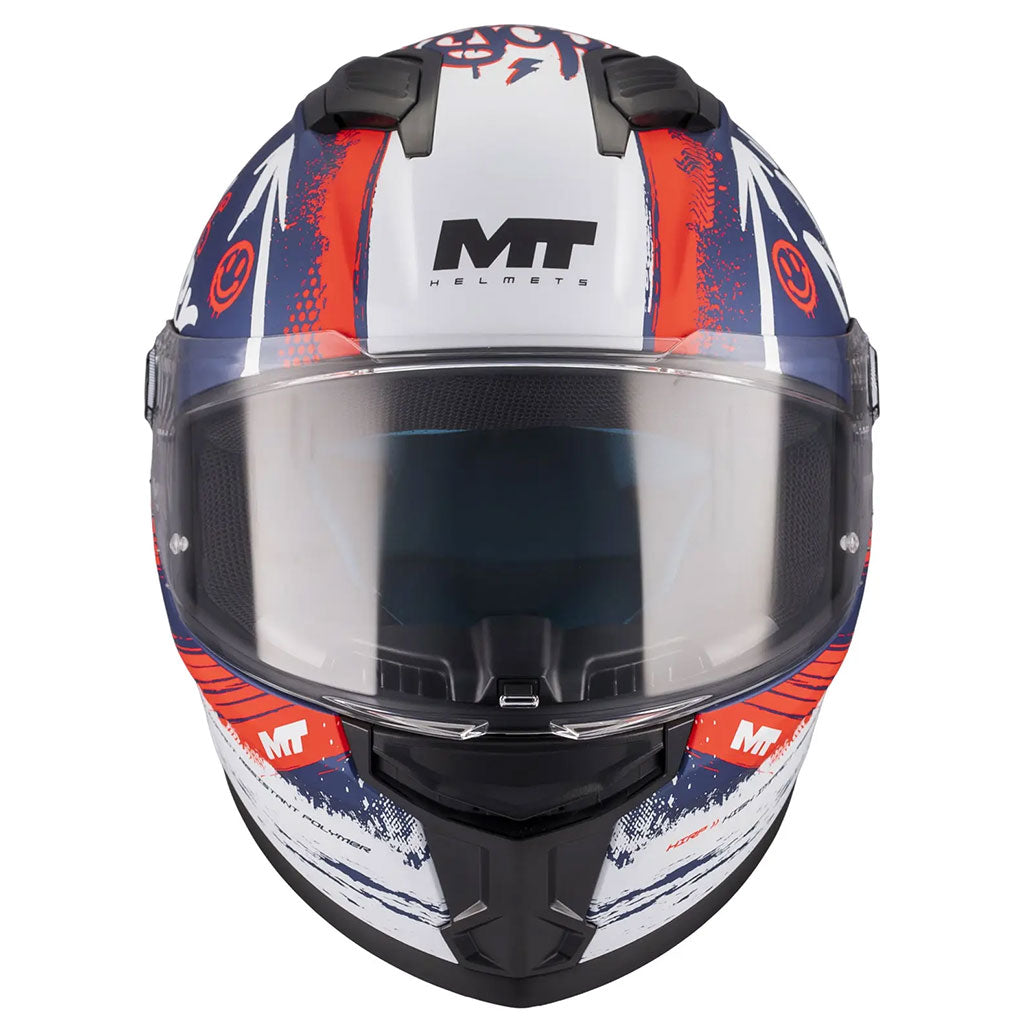 MT Stinger 2 Youth Rocket C17 Matt Blue Red White