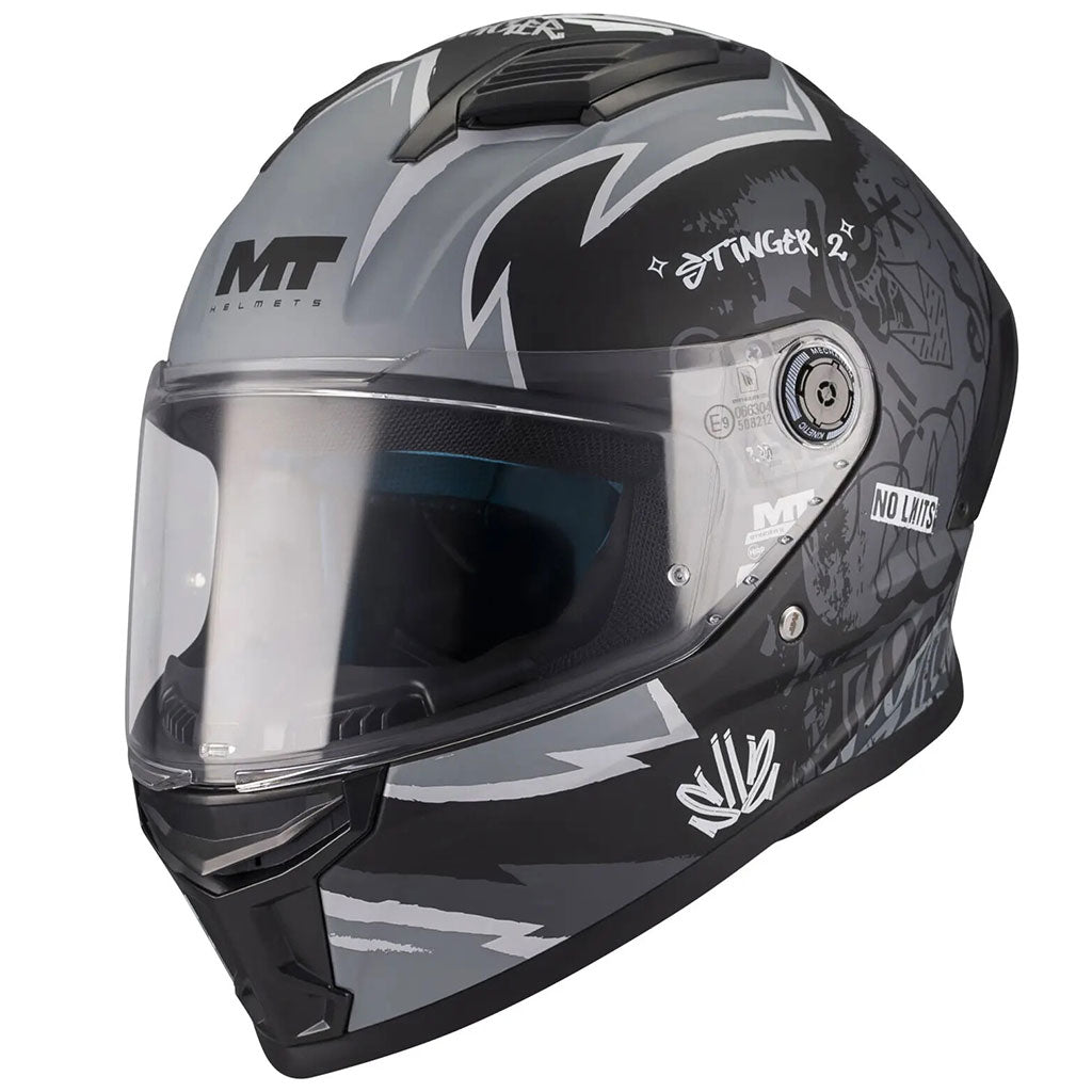 MT Stinger 2 Youth Tagger B2 Matt Black Grey