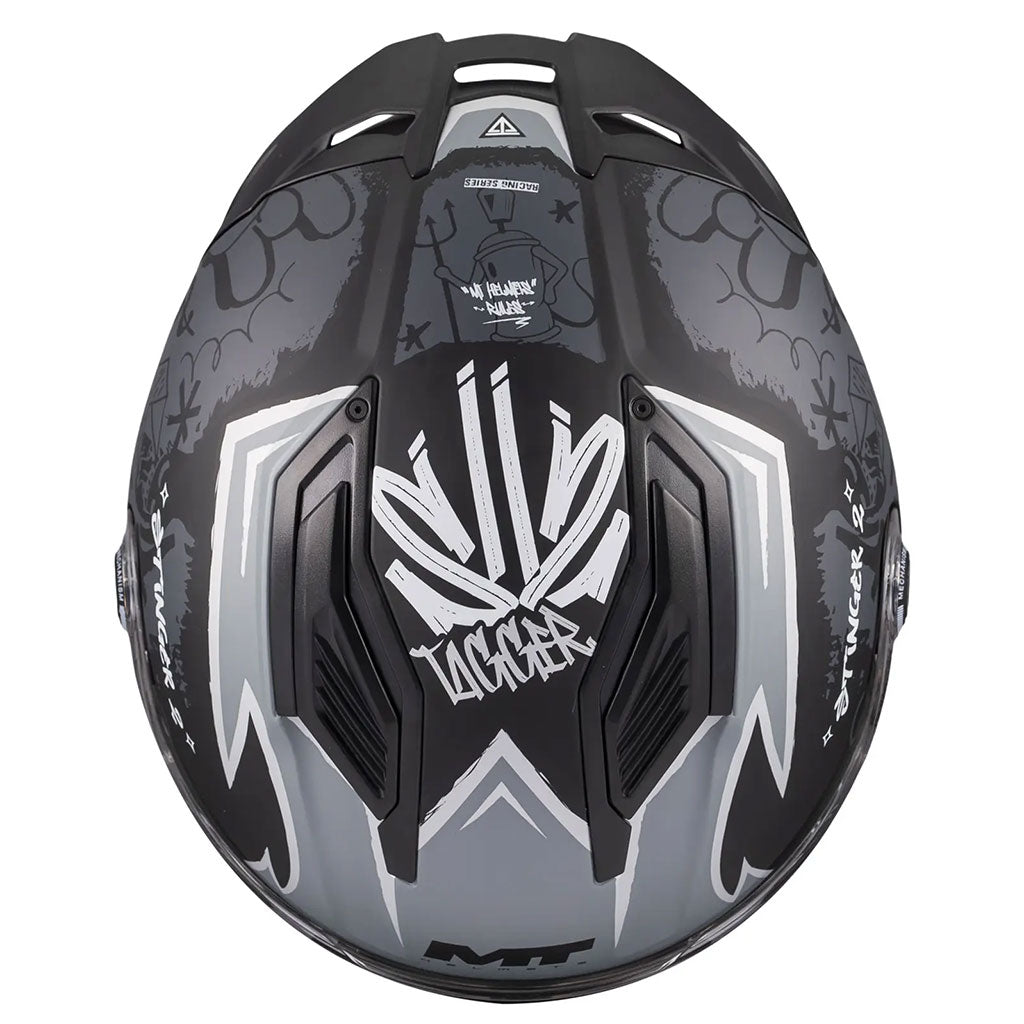 MT Stinger 2 Youth Tagger B2 Matt Black Grey