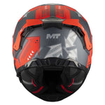 MT Thunder 4 R Canvas C5 Matt Black Red