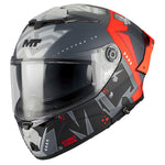 MT Thunder 4 R Canvas C5 Matt Black Red