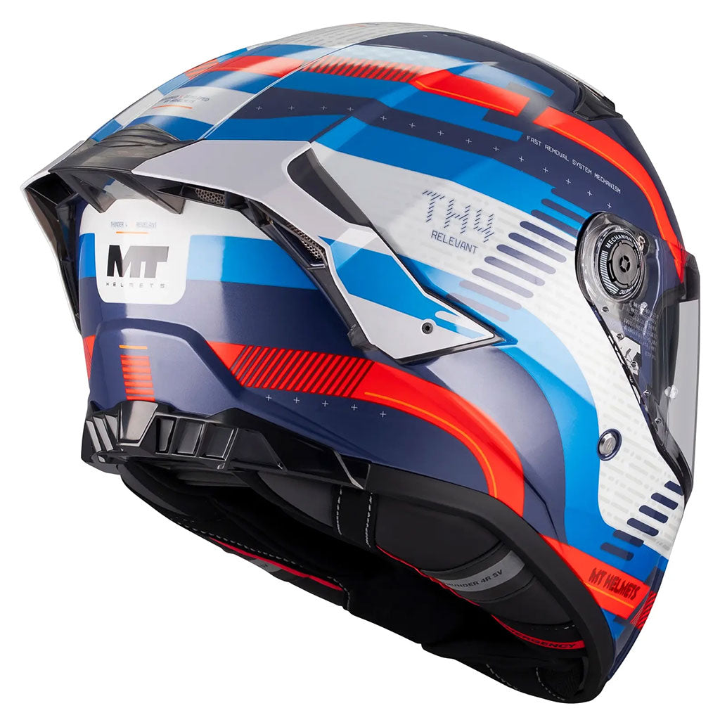 MT Thunder 4 R Relevant C5 Gloss Blue Red Grey