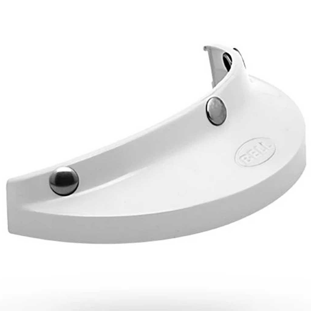 Bell Custom 500 520 3-Snap White Peak