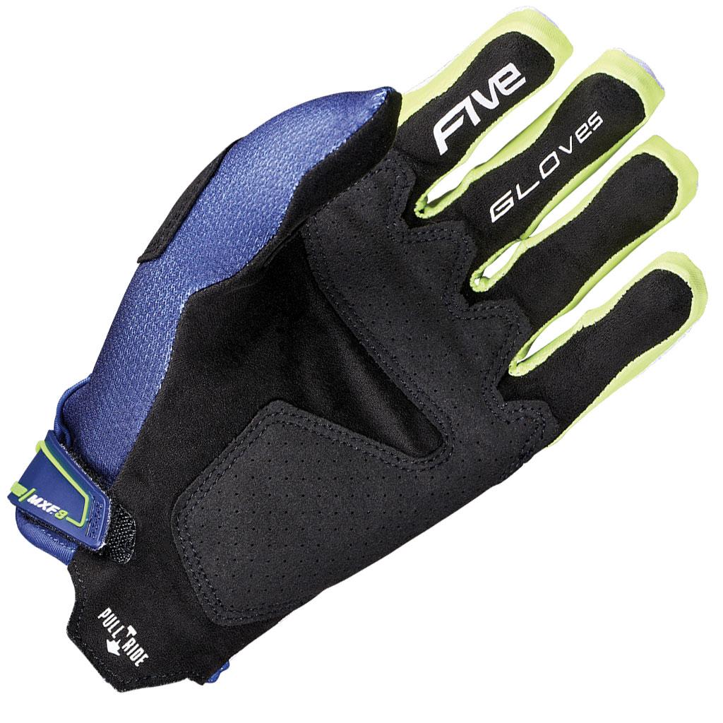 Five MXF3 EVO Gloves Navy Yellow