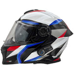 Viper RSV121 V.8 Red Blue Blinc Bluetooth Helmet