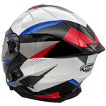 Viper RSV121 V.8 Red Blue Blinc Bluetooth Helmet