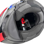 Viper RSV121 V.8 Red Blue Blinc Bluetooth Helmet