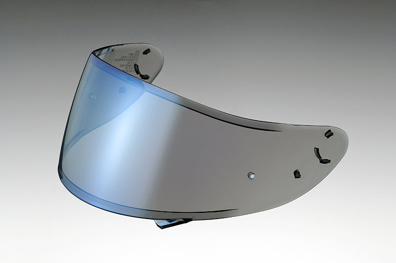 Shoei Visor CWR-1 Spectra Blue [NOT LEGAL FOR ROAD USE]