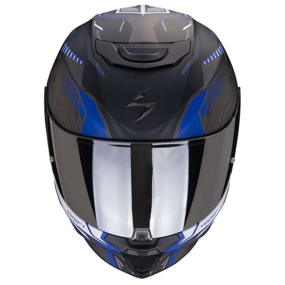 Scorpion Exo 391 Haut Bk/Sil/Blu