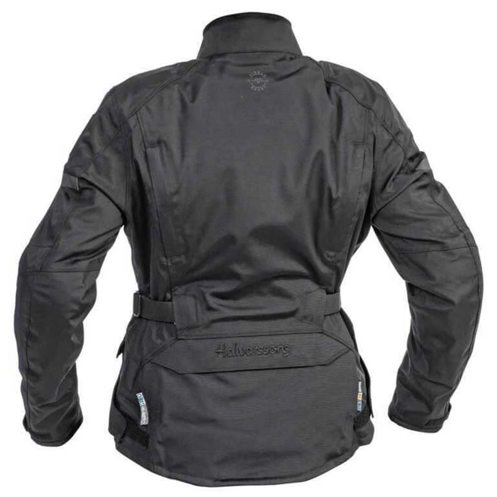 Halvarssons Gruven Ladies Black Laminated Waterproof
