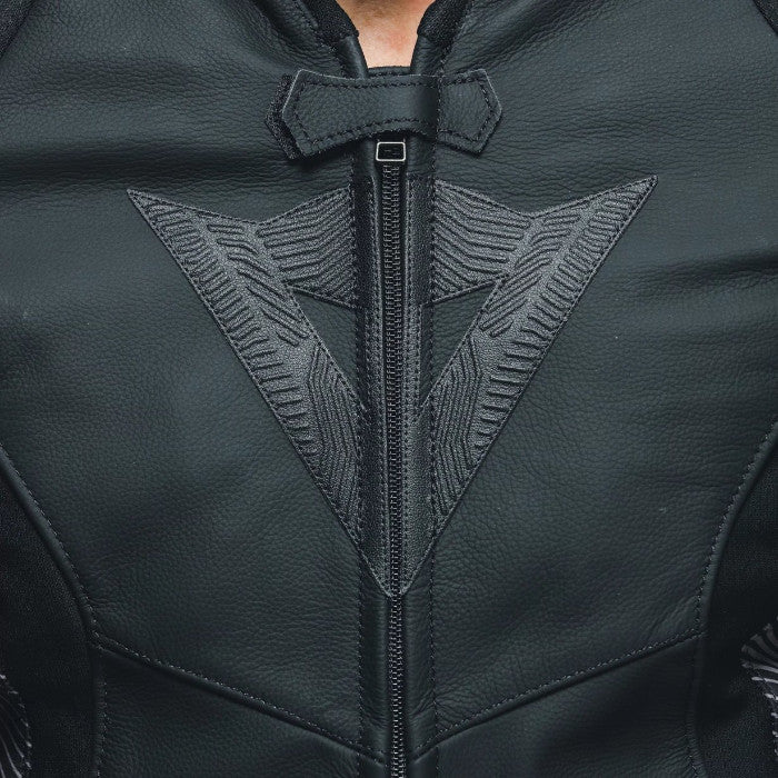 Dainese Avro 5 Leather Jacket 604 Black Anthracite