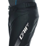 Dainese Super Speed Leather Pants 622 Black White