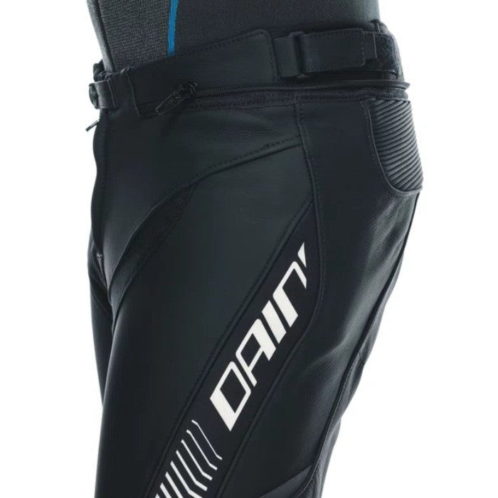 Dainese Super Speed Leather Pants 622 Black White
