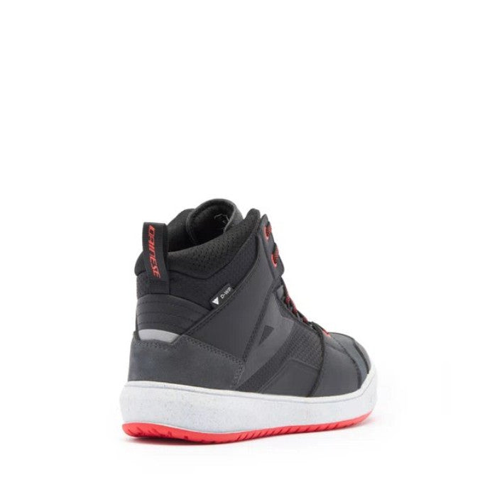 Dainese Suburb D-WP Shoes A66 White Black Red