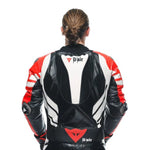 Dainese Mugello 3 Perf D-Air 1Pc Suit W12 Black Red White