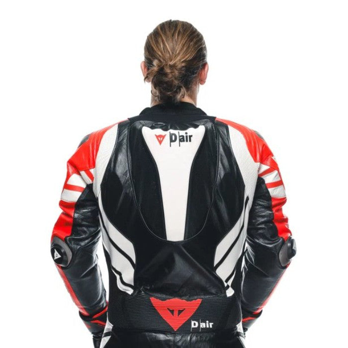 Dainese Mugello 3 Perf D-Air 1Pc Suit W12 Black Red White