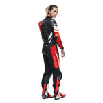Dainese Misano 3 Perf D-Air Ladies 1Pc 12I Black Red White