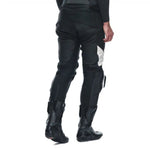 Dainese Delta 4 Leather Pants 622 Black White