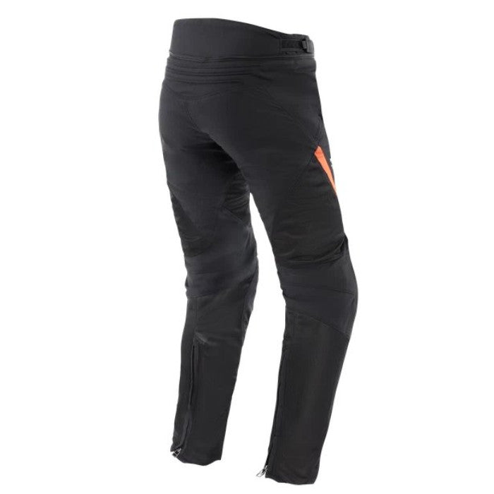 Dainese Drake 2 Superair Tex Pants P80 Black Fluo Red