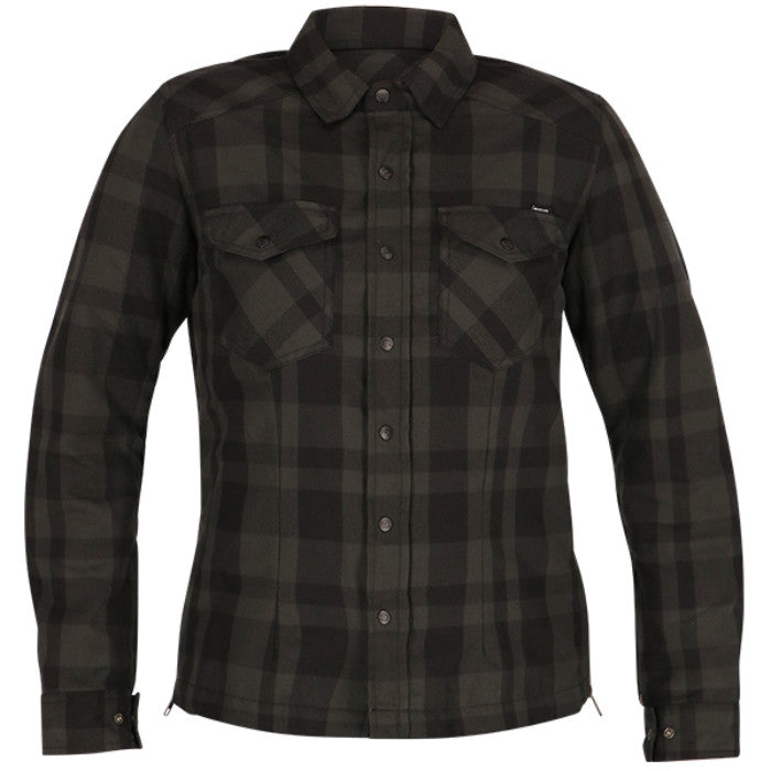 Richa Forest Black Grey Ladies Riding Shirt
