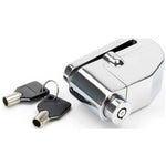 Mammoth Security Chrome Alarmed Disc Lock 6mm Pin