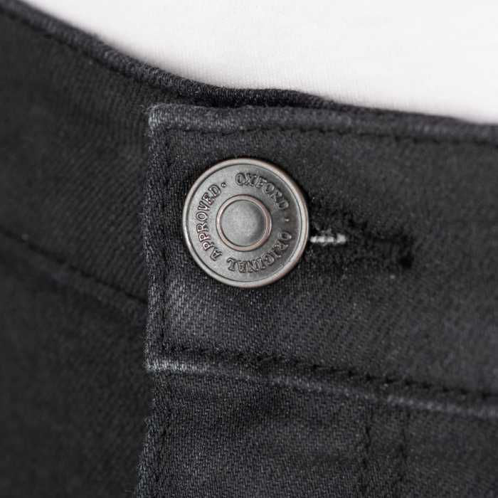 Oxford OA AAA Straight Mens Jeans Black Regular