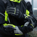 Oxford Montreal 4.0 Mens Dry2Dry Glove Black Grey Fluo
