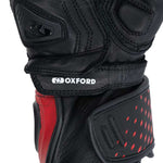 Oxford Nexus Mens Glove Black White Red