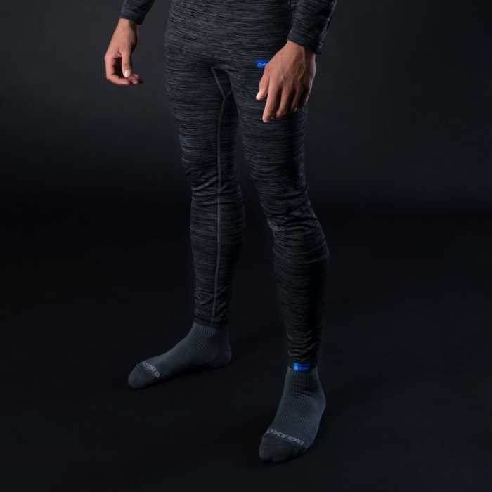 Oxford Advanced Base Layer Mens Pant Charcoal Marl