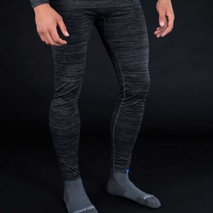 Oxford Advanced Base Layer Mens Pant Charcoal Marl