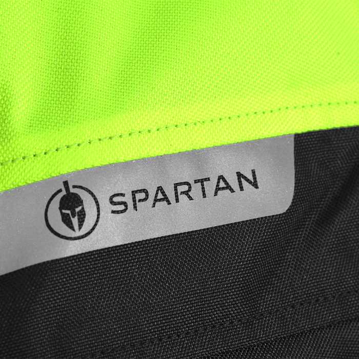 Oxford Spartan Long WP Mens Jacket Black Fluo