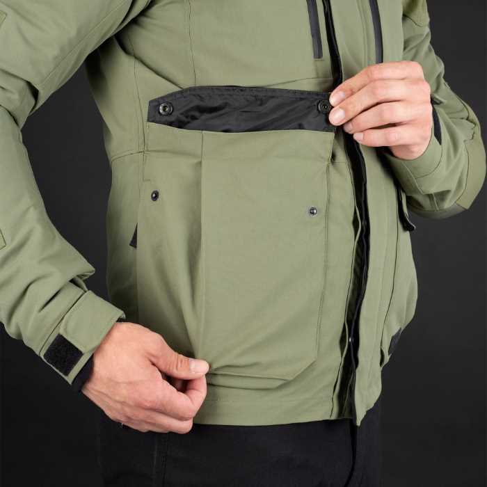 Oxford Barkston Dry2Dry Mens Jacket Khaki