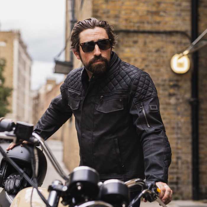 Oxford Hardwick Mens Jacket Black