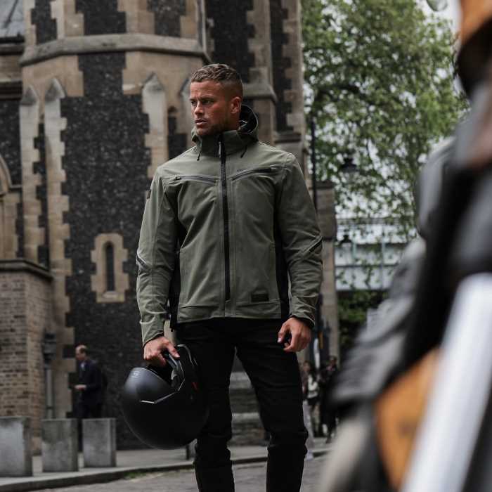 Oxford Mondial Street Dry2Dry Mens Jacket Khaki