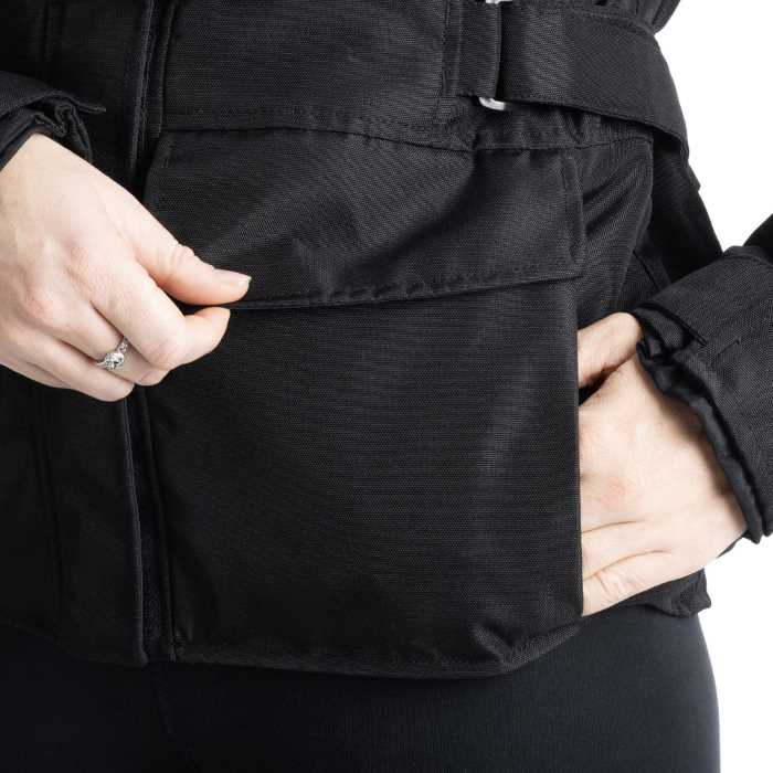 Oxford Spartan Long WP Ladies Jacket Black