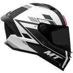 MT Stinger 2 Zivze Gloss Black White Helmet