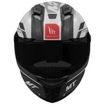 MT Stinger 2 Zivze Gloss Black White Helmet