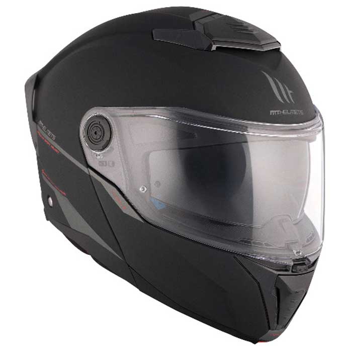 MT Atom 2 Matt Black Helmet