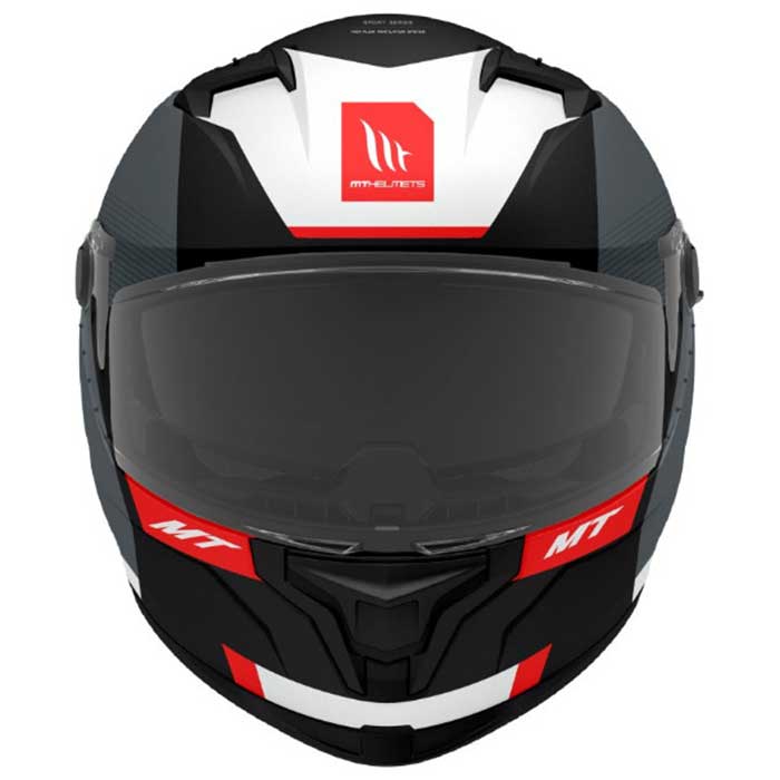MT Braker SV Chento Matt Black White Helmet